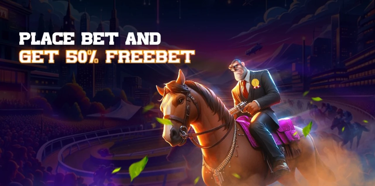 50% Freebet At Donbet